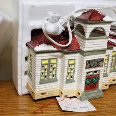 Lot 492: Dept. 56 Snow Village (4) Buildings 