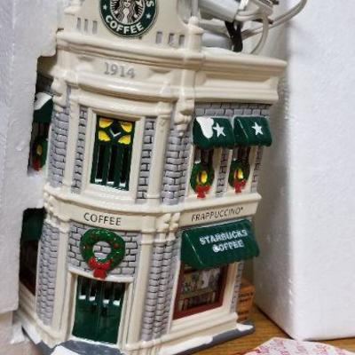Lot 493: Dept 56 Snow Village Buildings (4)