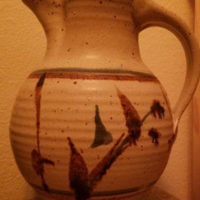 Lot 502: Signed Pottery Set
