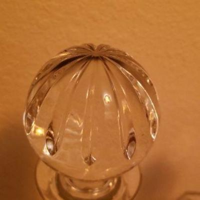Lot 504: (2) Crystal Decanters 