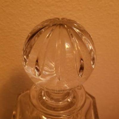 Lot 504: (2) Crystal Decanters 