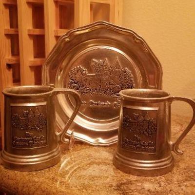 Lot 505: Wilton Pewter Set 