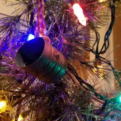 Lot 513: Christmas Tree with Ornaments 