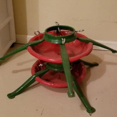 Lot 514: (2) Christmas Tree Stands