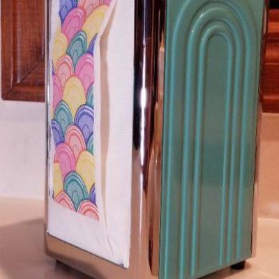 Lot 533: Vintage Inspired Napkin Dispenser by Homer Laughlin