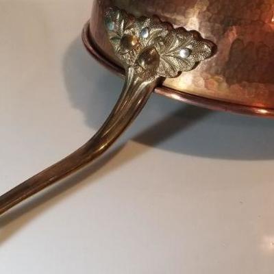 Lot 536: Hammered Copper Pan