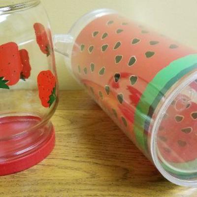 Lot 543: Watermelon-Strawberry Set