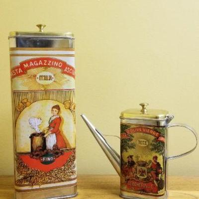 Lot 544: Metal Tins