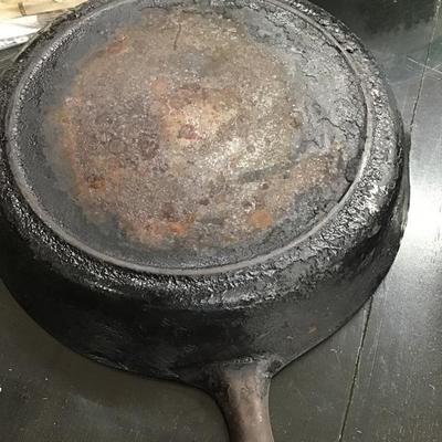Pair of Cast Iron Skillets - 9in and 10in