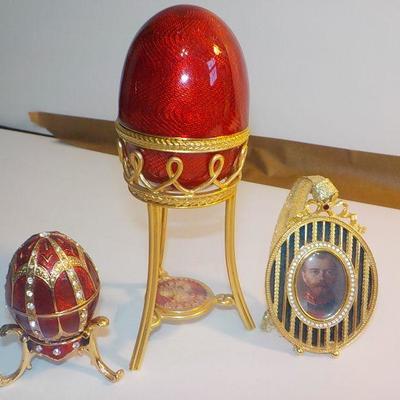 Faberge Eggs and art deco...