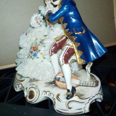 "Meissen Figurines " Stunning and 1900's with Mark.