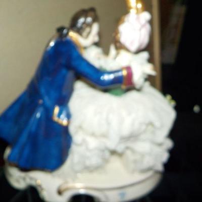 "Meissen Figurines " Stunning and 1900's with Mark.