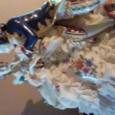 "Meissen Figurines " Stunning and 1900's with Mark.