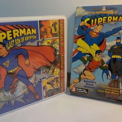 Superman and Batman DVD's over 13 hrs.