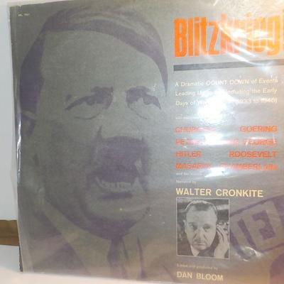 " Blitzkrieg!" by Walter Cronkite of WW2 on LP. 