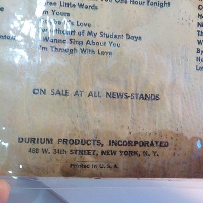 Durium records 