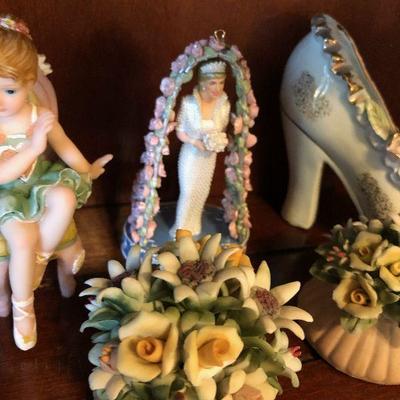 #3 Decorative items, ceramic and resin