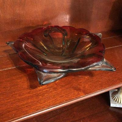 #24 Venetian Murano Glass Bowl