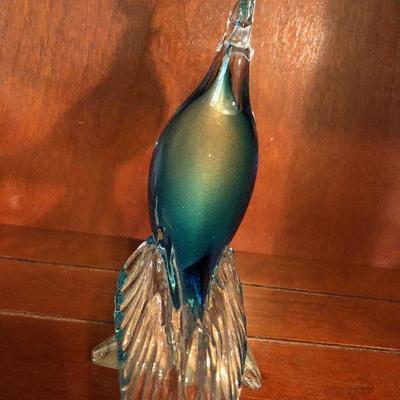 #25 Murano Glass Bird Pheasant?