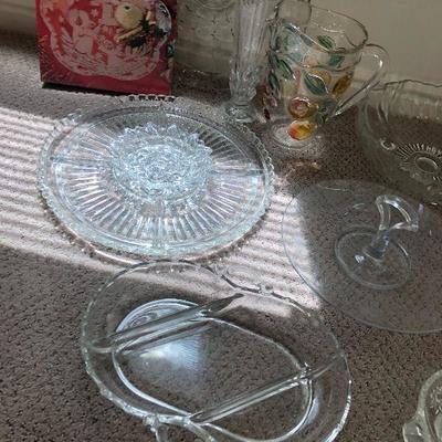 #66 Giant Lot of GLASS Serving Ware
