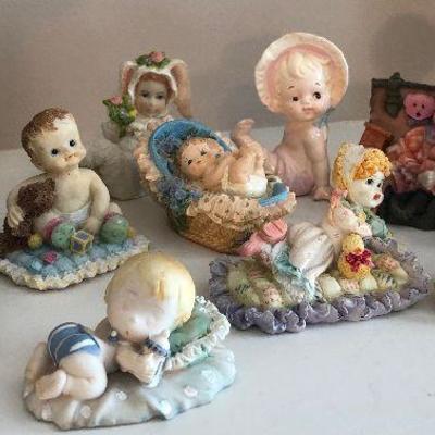 #73 Collection of Resin BABIES. 
