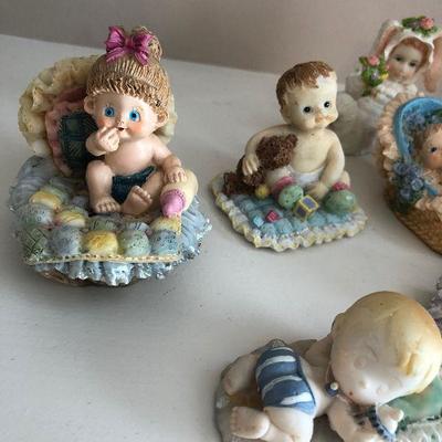 #73 Collection of Resin BABIES. 