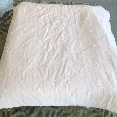 #90 NICE Hand Tied Quilt PEACHY!!!