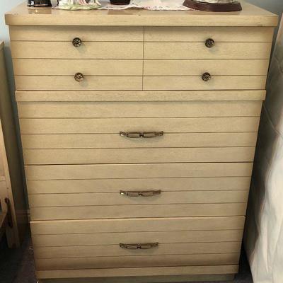 #97 Mid Century 4 Drawer Chest of Drawers