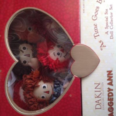 Dakin Raggedy Ann As time goes by limited edition 