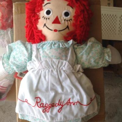 Raggedy Ann doll 