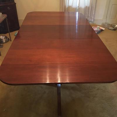 Lot 66 - Dual Pedestal Dining Table