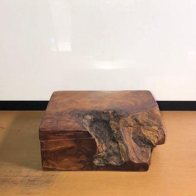 Lot #53: Artist Glen Dodge Wood Tree Box