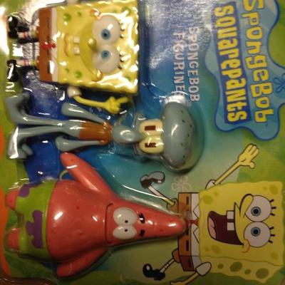 Spongebob Squarepants figurines  vintage
