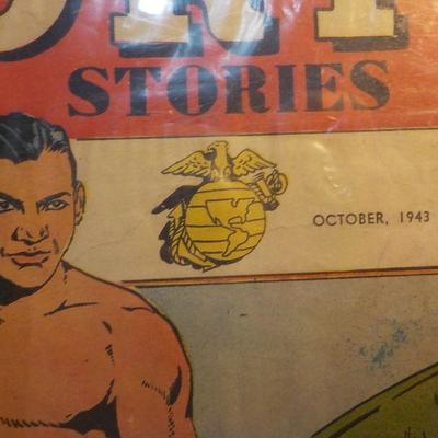 "The Sport 1943 Comics" USMC .