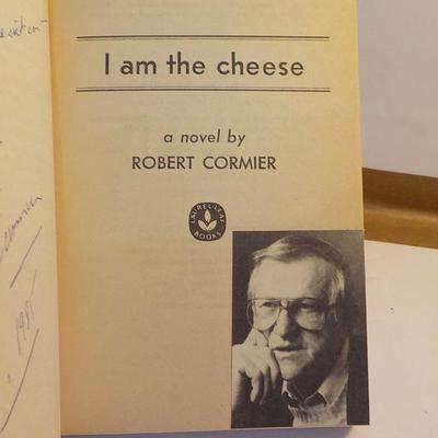 I am the Cheese by Robert Cormier. signed copy .