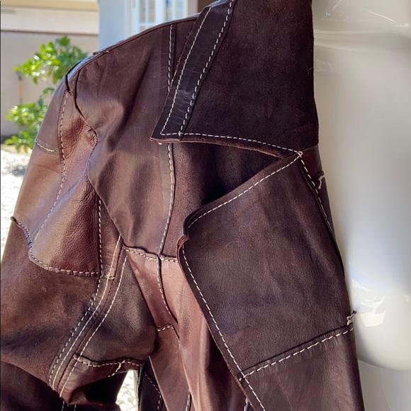 John varvatos patchwork jacket online