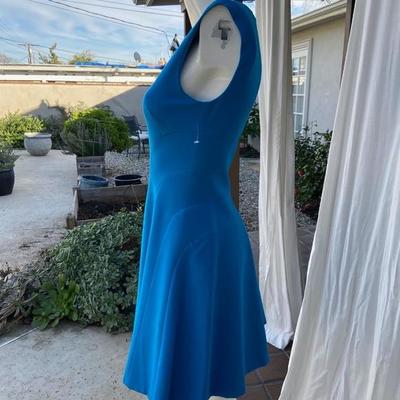 DIANE VON FURSTENBERG Aqua Blue dress Size 2