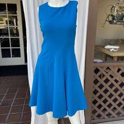 DIANE VON FURSTENBERG Aqua Blue dress Size 2