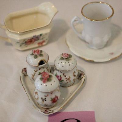 Lot 9 Porcelain China Collectibles