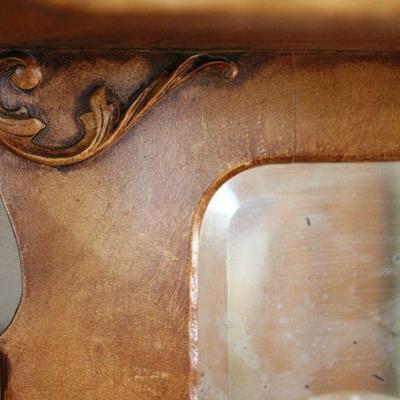Lot 25 Antique Oak Side by Side 