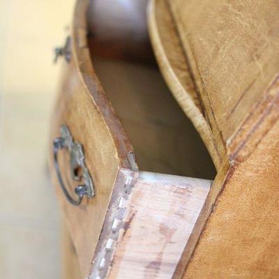 Lot 25 Antique Oak Side by Side 