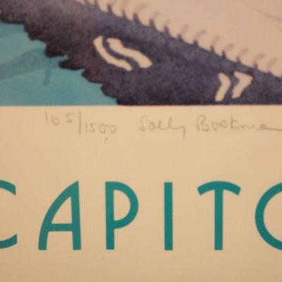 Lot 27 Signed Serigraph Poster 