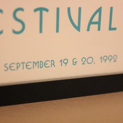Lot 27 Signed Serigraph Poster 