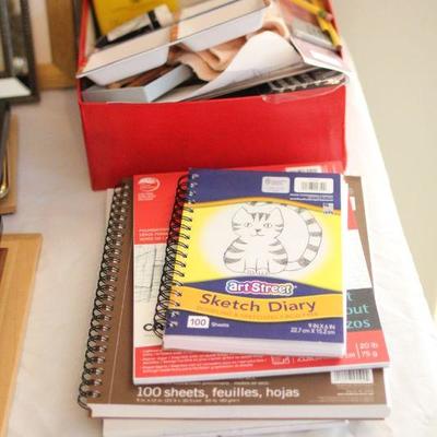 Lot 58 Drawing, Paint Supplies