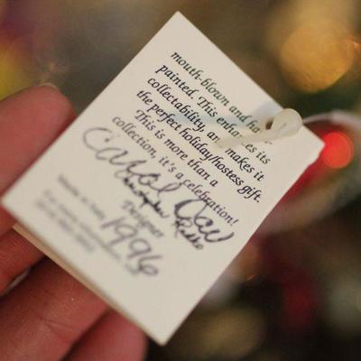 Lot 60 Christopher Radko Ornaments & More