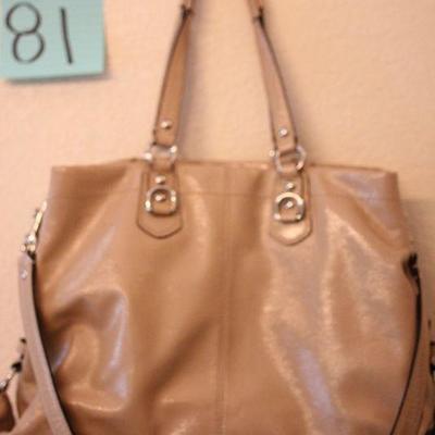 Lot 81 Coach Purse