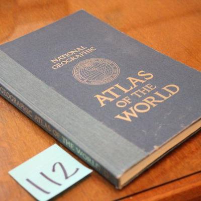 Lot 112 1981 World Atlas Book