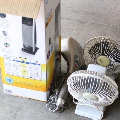 Lot 150 Fans & Heater