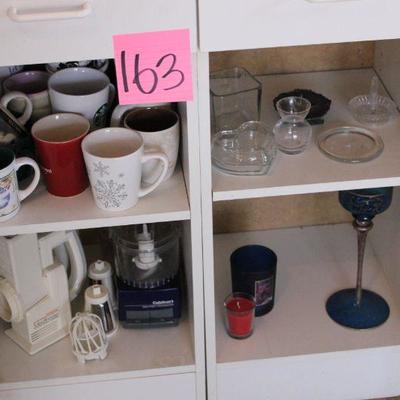 Lot 163 Misc. Kitchenware Items
