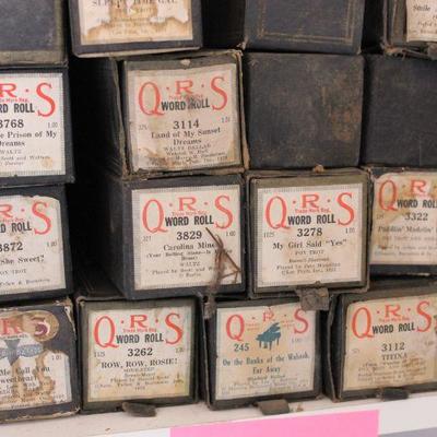 Lot 167 Vintage Piano Player Rolls 2